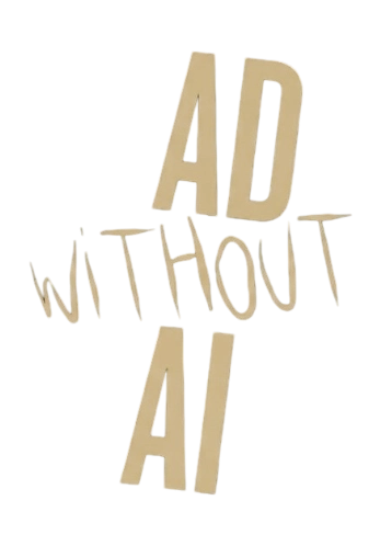 Sello de compromiso ético: Contenido sin imágenes con IA. AD WITHOUT IA.