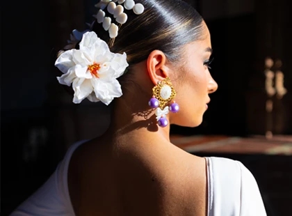 Detalle de flores de Maria Jose