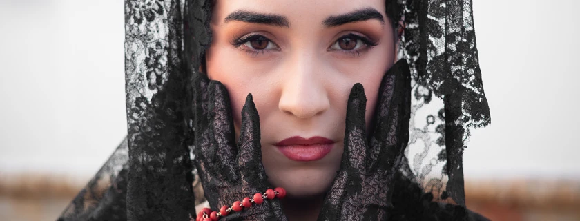 Sesión de mantilla con Laura Borrego